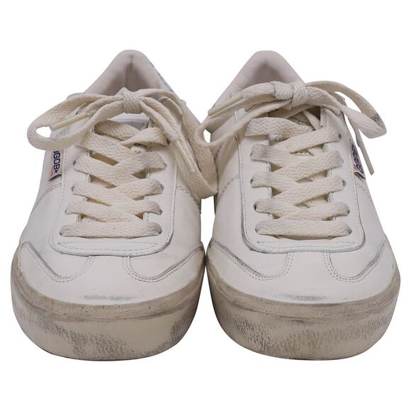 Golden Goose Shoes - Golden Goose Soul-Star Sneakers in White Leather